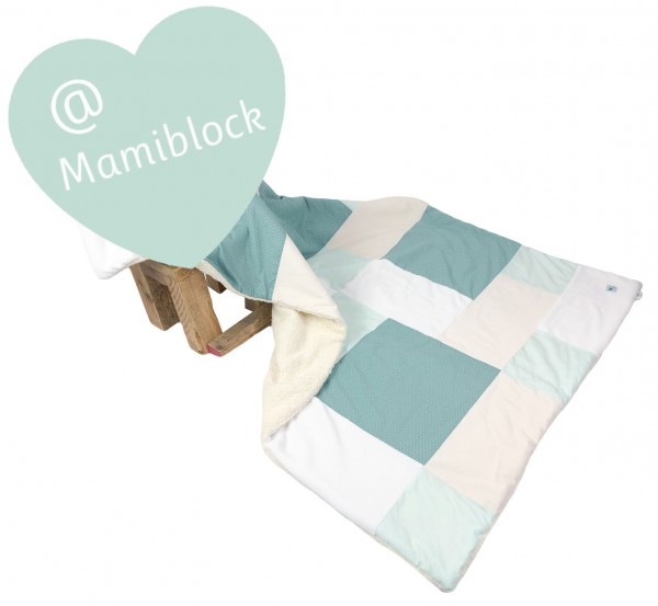 Kuscheldecke altmint ab XL @mamiblock